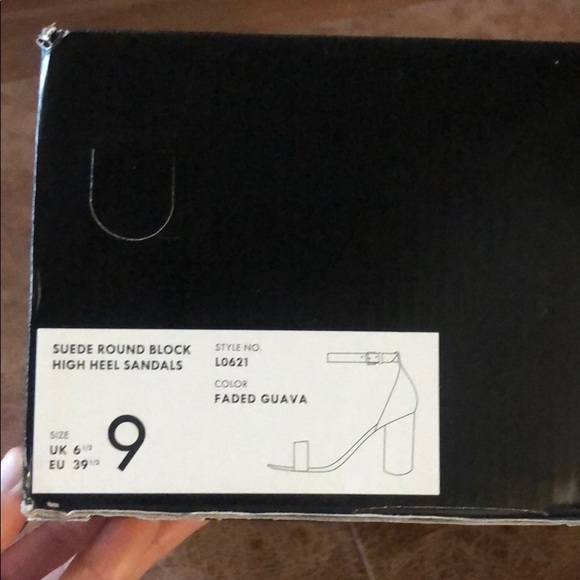 NIB Jcrew Suede Block Heel Sandal - Picture 9 of 10